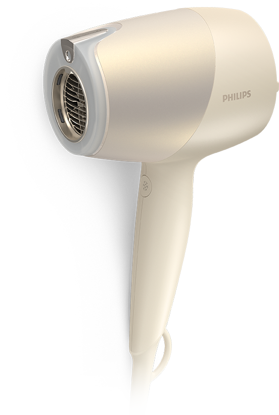 Unikalne cechy budowy inteligentnej suszarki o włos&oacute;w Philips SenseIQ BHD829/00 serii 9000. 