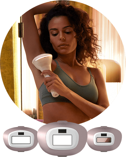 Depilator IPL Philips Lumea: nasadka do depilacji pach